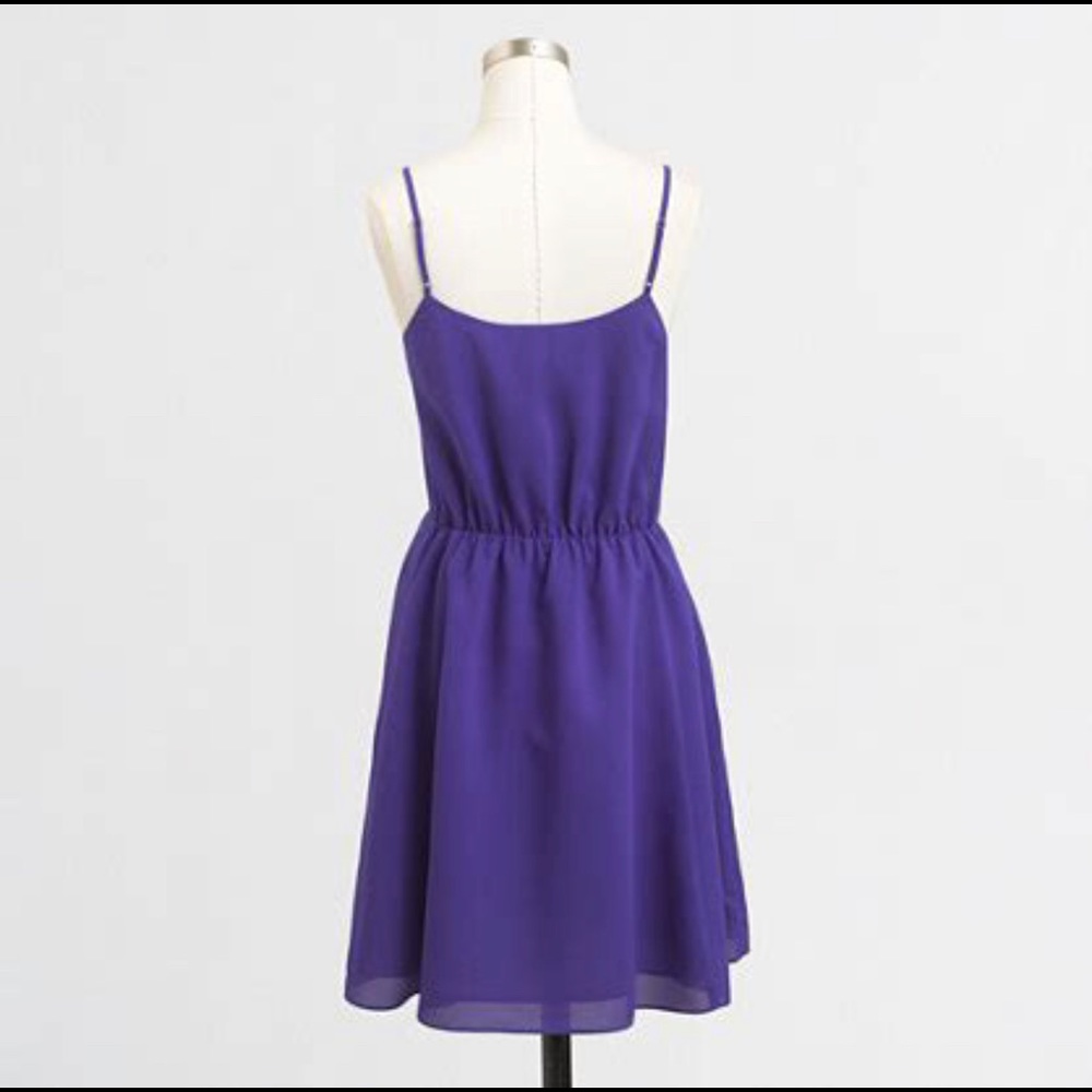 J Crew Deep Orchid Pocket Dress